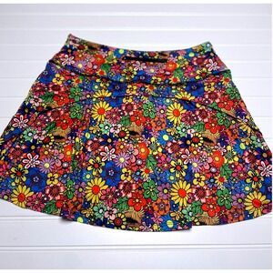 Fulbelle Colorful Floral Skort Women's Medium